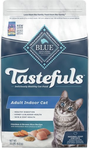 Blue Buffalo Indoor Health Chicken & Brown Rice Recipe Adult Dry Cat Food