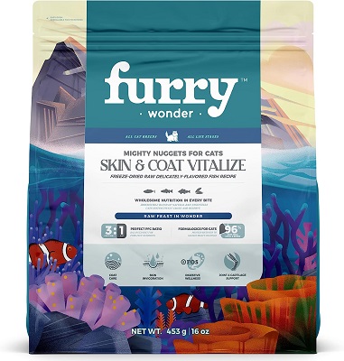 FURRY WONDER Freeze Dried Raw Cat Food