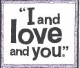 I and Love and You logo