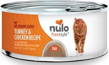 Nulo Freestyle Turkey & Chicken Recipe Grain-Free Canned Cat Food 