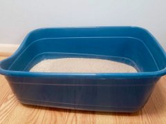 side view of petmate giant cat litter box