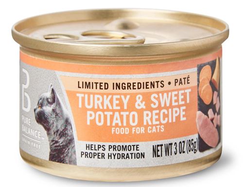 Pure Balance Turkey & Sweet Potato Recipe Pate Wet Cat Food