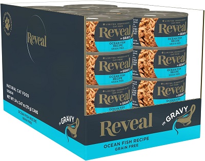 Reveal Ocean Fish Recipe in Gravy Canned Food