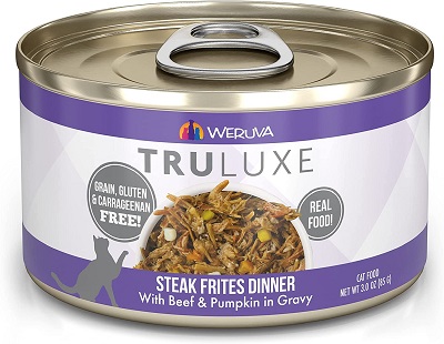 Weruva TruLuxe Cat Food, Steak Frites